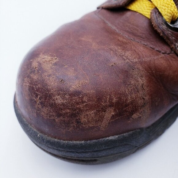 Timberland Pro 358 Work Boots Womens 8.5 Brown Leather Ankle Lace Up Waterproof - Picture 11 of 13